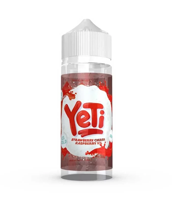 Yeti Iced Flavour Shot Strawberry Cherry Raspberry 30ml/120ml -71dc61